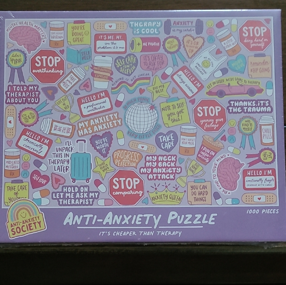Colorful Anti-Anxiety Puzzle